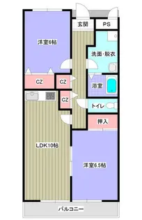 ワシントンアヴェニュー【5階】の間取り