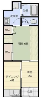 大阪府豊中市千成町3丁目【一戸建】の間取り