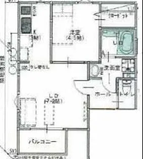 福岡県福岡市西区小戸5丁目【アパート】の間取り