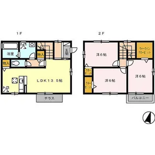 福岡県福岡市早良区次郎丸4丁目【一戸建】の間取り