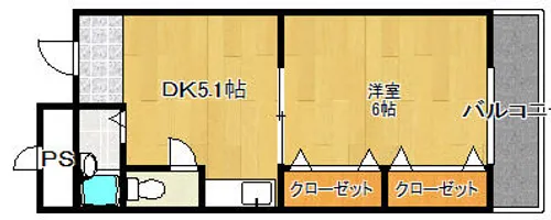 エクセル97【2階】の間取り