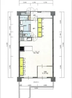 愛知県名古屋市中区新栄3丁目【マンション】の間取り