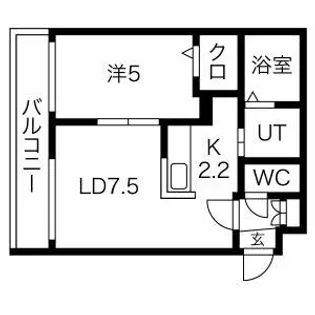 プレミアシティ美園【3階】の間取り