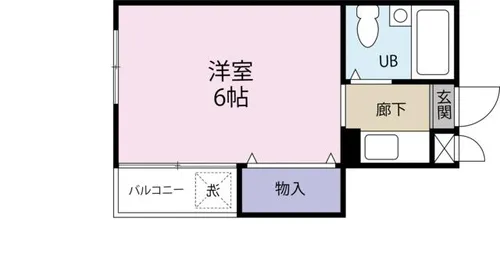 ハウスYII【3-C号室】の外観