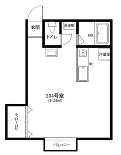 兵庫県姫路市南車崎2丁目【アパート】の間取り