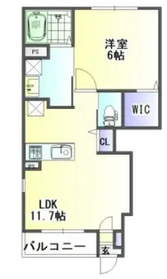 兵庫県神戸市北区藤原台北町3丁目【アパート】の間取り