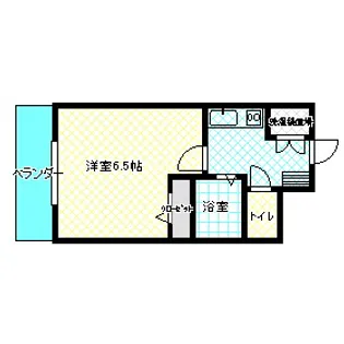 エクシート八幡【3階】の間取り