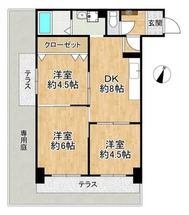 Relife天城【103号室】の間取り