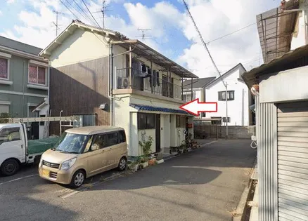 大阪府松原市岡4丁目【テラスハウス】の外観