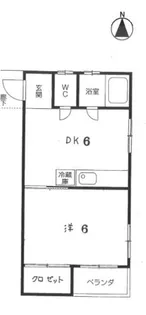 兵庫県神戸市灘区下河原通3丁目【マンション】の間取り