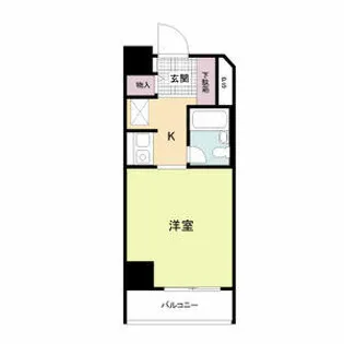スペランツア出雲天満橋【0202号室】の間取り