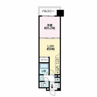 コンソラーレ同心【0606号室】の間取り