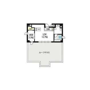 Bee-parQ扇町【8階】の間取り