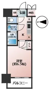 大阪府大阪市北区大淀北1丁目【マンション】の間取り