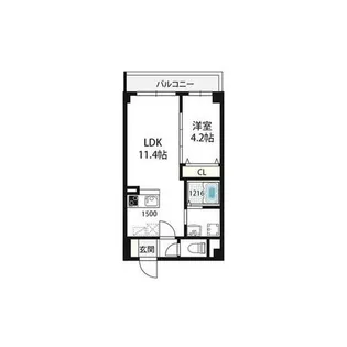 RET umekita【4階】の間取り