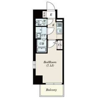 サムティ福島Rufle【0201号室】の間取り