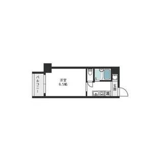 グランディ梅田北【6階】の間取り