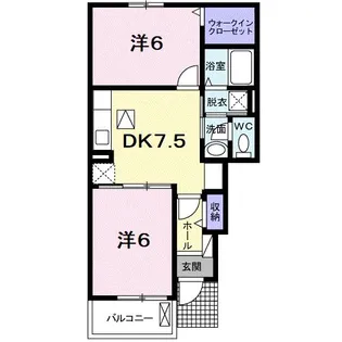 チェルシー【1階】の間取り