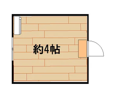 西出町サテライトビル【405号室】の間取り