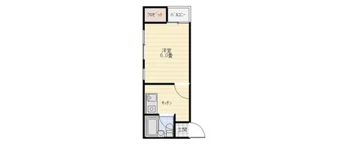 メゾンドルチェⅠ【3階】の間取り