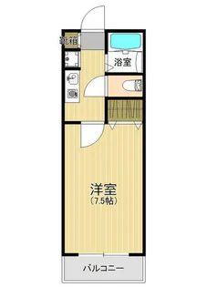 ノアーズアーク城南【209号室】の間取り