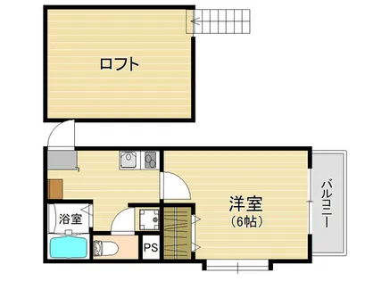エーデル七隈I【103号室】の間取り