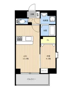 福岡県福岡市早良区昭代1丁目【マンション】の間取り