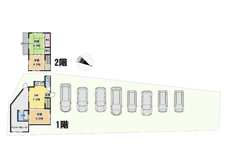 大阪府泉南市信達金熊寺【一戸建】の間取り