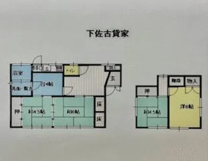 福岡県福岡市早良区飯倉3丁目【一戸建】の間取り