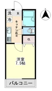 コルポサンテロコ【2階】の間取り