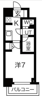 兵庫県神戸市兵庫区湊町1丁目【マンション】の間取り