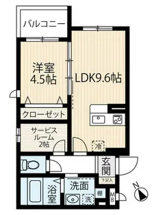 Mグランツ戸畑【2階】の間取り