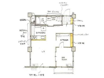 甲陽マンション【1階】の間取り