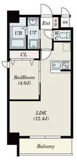 大阪府大阪市北区本庄西2丁目【マンション】の間取り