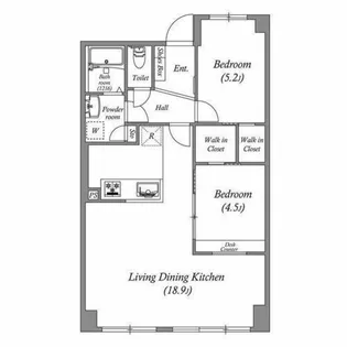 ISM 今里【5階】の間取り