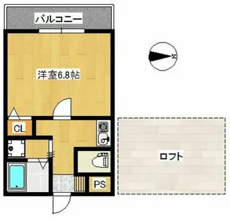 福岡県福岡市城南区七隈3丁目【アパート】の間取り