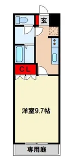 エバービレッジ【1階】の間取り
