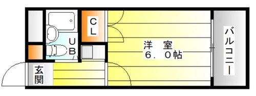 大阪府大阪市東淀川区淡路5丁目【マンション】の間取り