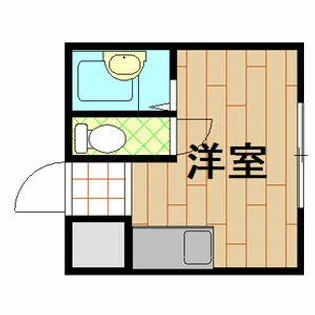 メゾンドリュウ玉造【403号室】の間取り