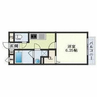 京都府京都市東山区福稲下高松町【テラスハウス】の間取り