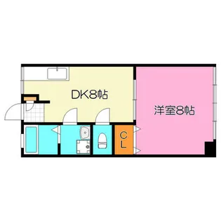 栄コーポ【3階】の間取り