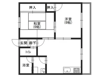 大阪府堺市北区新金岡町5丁【アパート】の間取り