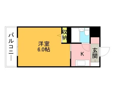 メゾン・ド・プレジール【0212号室】の間取り