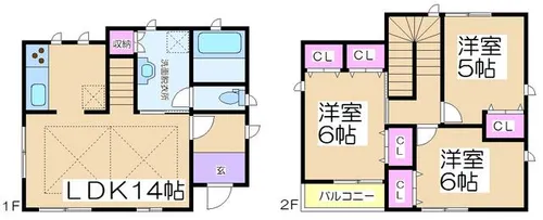 兵庫県加古郡播磨町北本荘1丁目【一戸建】の間取り