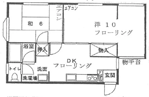 兵庫県神戸市兵庫区五宮町【アパート】の間取り