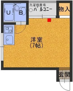 泉尾ハイム【401号室】の間取り