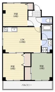 ミレニアム向台【3階】の間取り