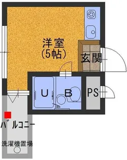 泉尾ハイム【302号室】の間取り
