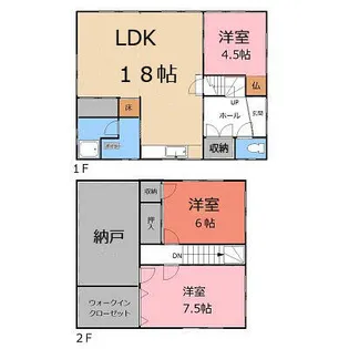 北海道余市郡余市町黒川町16丁目【一戸建】の間取り