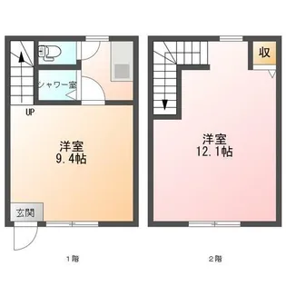 ikka馬場【2号室】の間取り